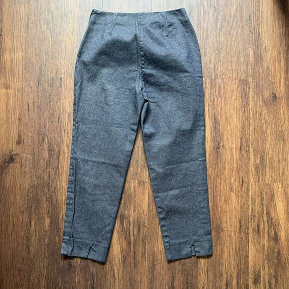 Piazza Sempione Dark Wash Cropped Denim Pants Cotton Blend Women’s 26 - Picture 3 of 7